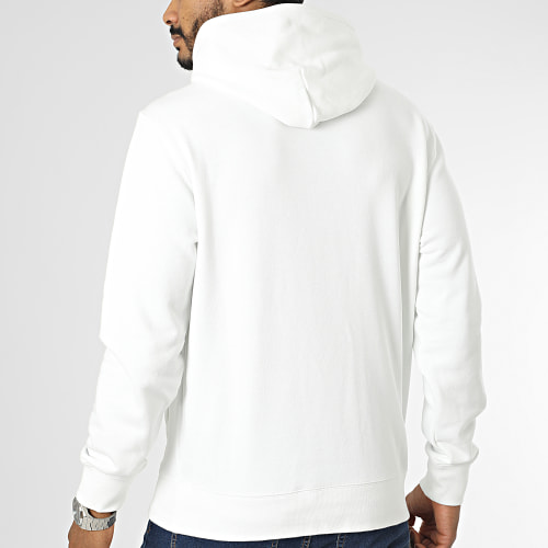 Sweat Capuche 218508 Blanc
