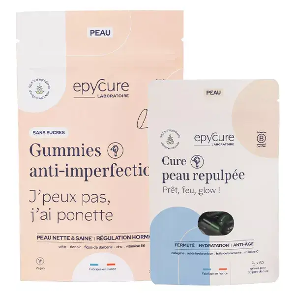 Epycure Cure Collagène Végétarien et Cure Anti-Imperfections