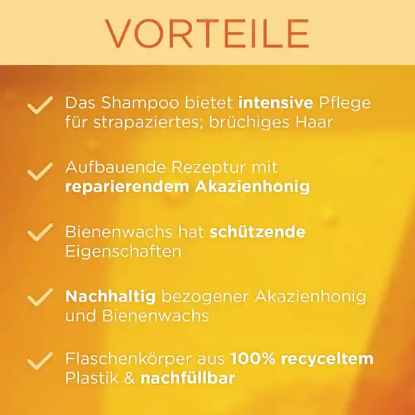 Reparierendes Shampoo Honig Schätze