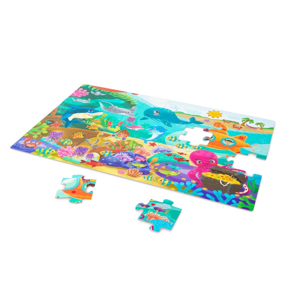 B Toys - B Gulvpuslespil - Under havet