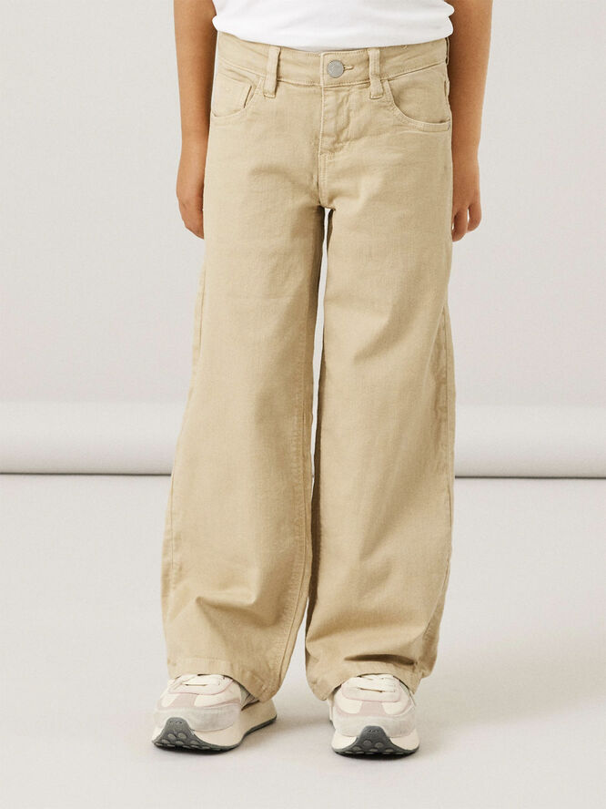 Name It NKFROSE WIDE TWI PANT 1115-TP NOOS Safari