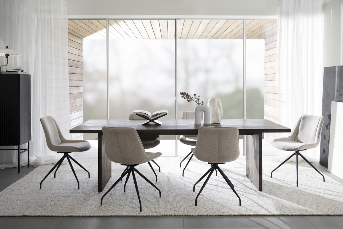 Eettafel Emmett Donker eiken