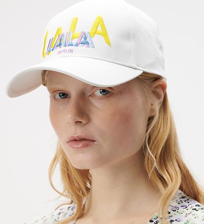 Lala Berlin Kappe - Männchen - Reiher m. Strickerei