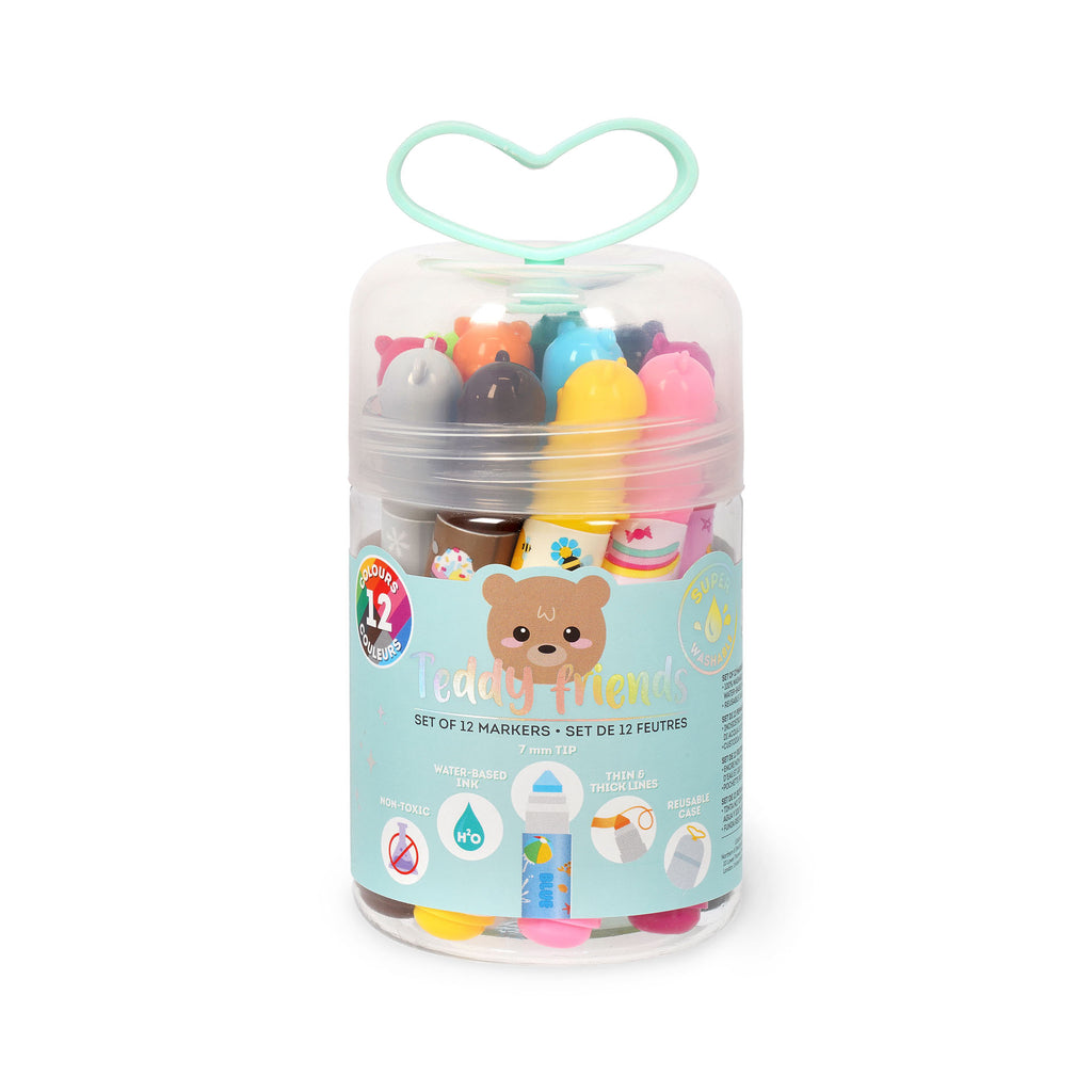 Conjunto 12 Marcadores - Teddy's Friends