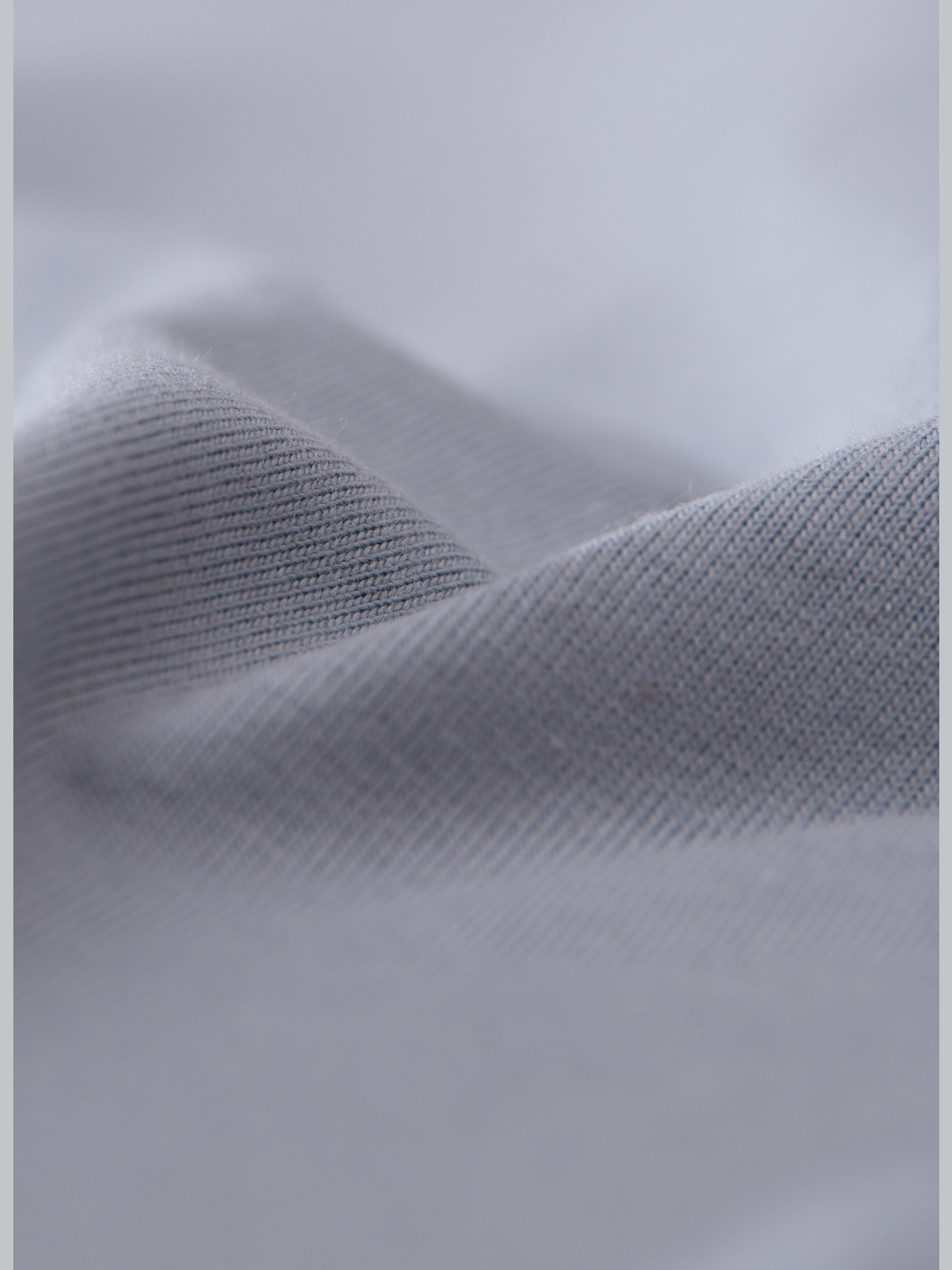 T-Shirt DELUXE Baumwolle Cool-grey