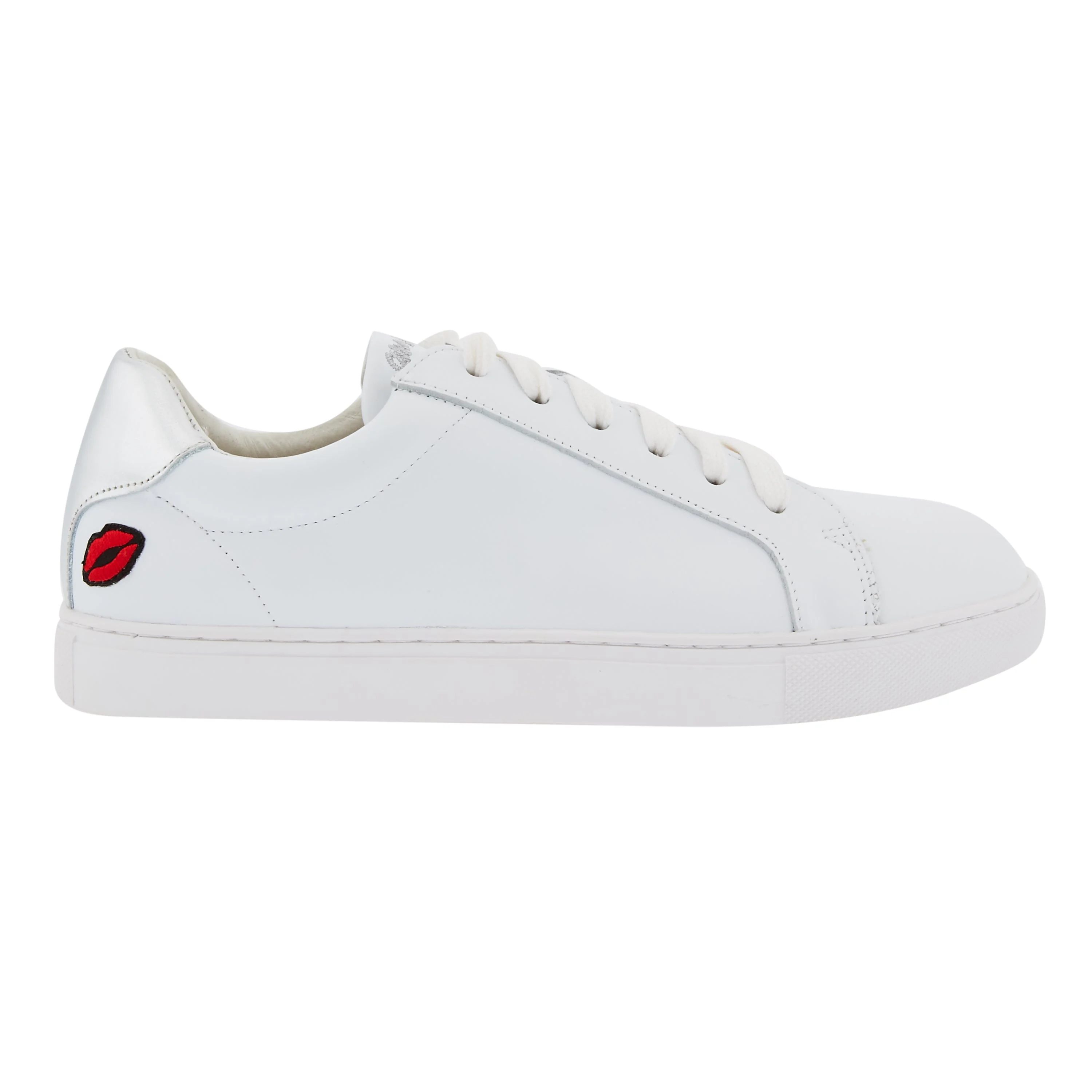 SIMONE PETIT AMOUR - Sneakers en cuir | Blanc