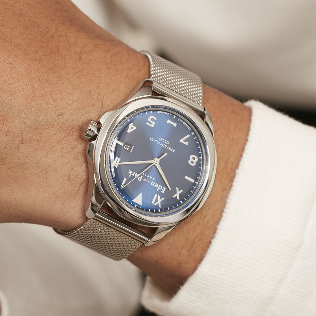 Montre Eden Park Club Bleu