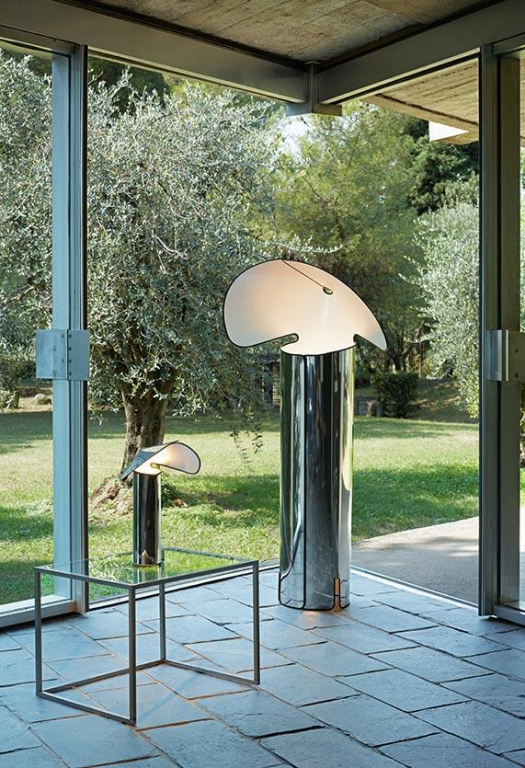 Flos Chiara vloerlamp staal