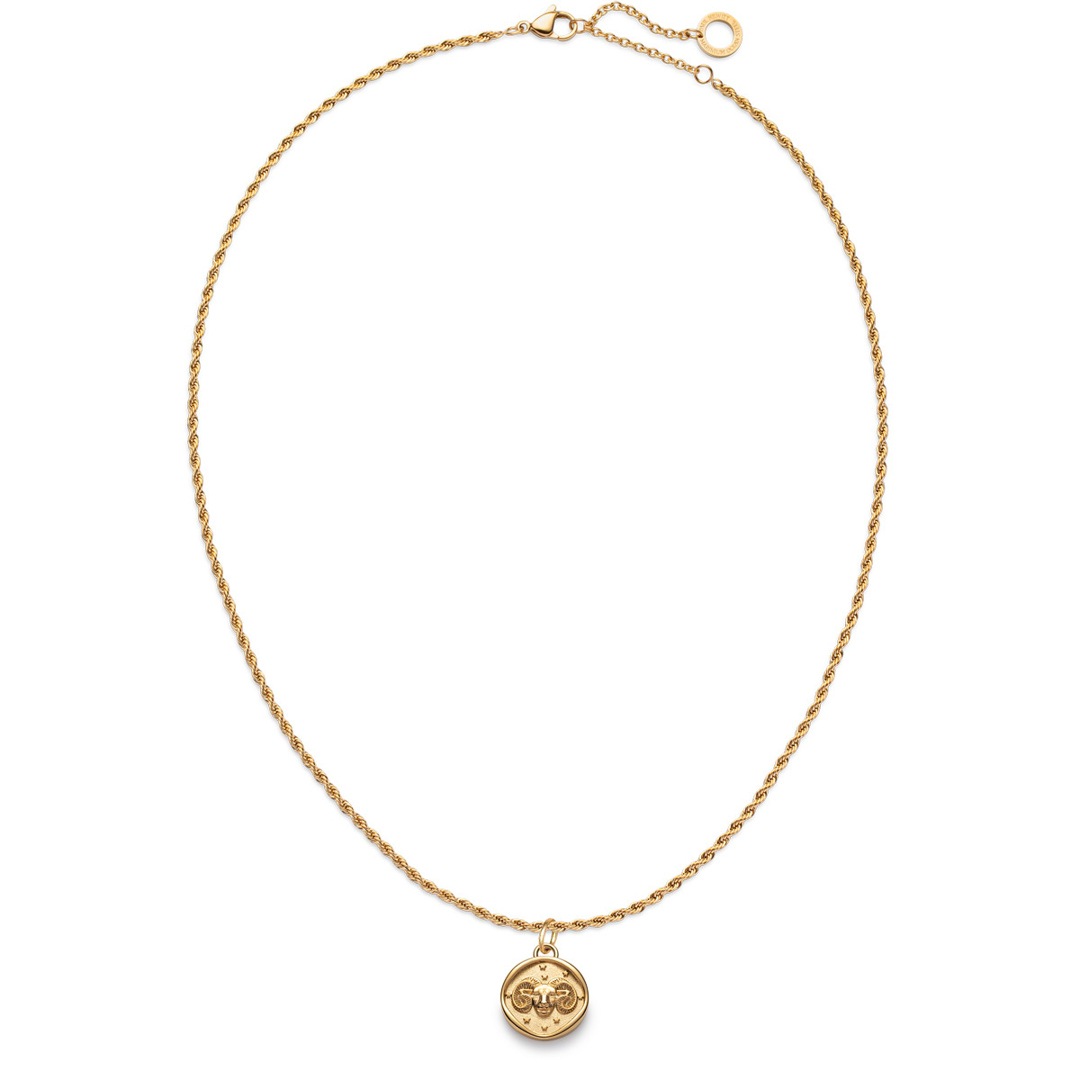 Paul Hewitt Aries Charm Goldig