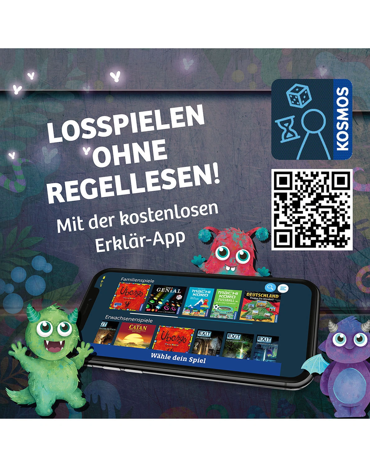 Escape-Spiel EXKids - MONSTERMÄSSIGER RÄTSELSPASS