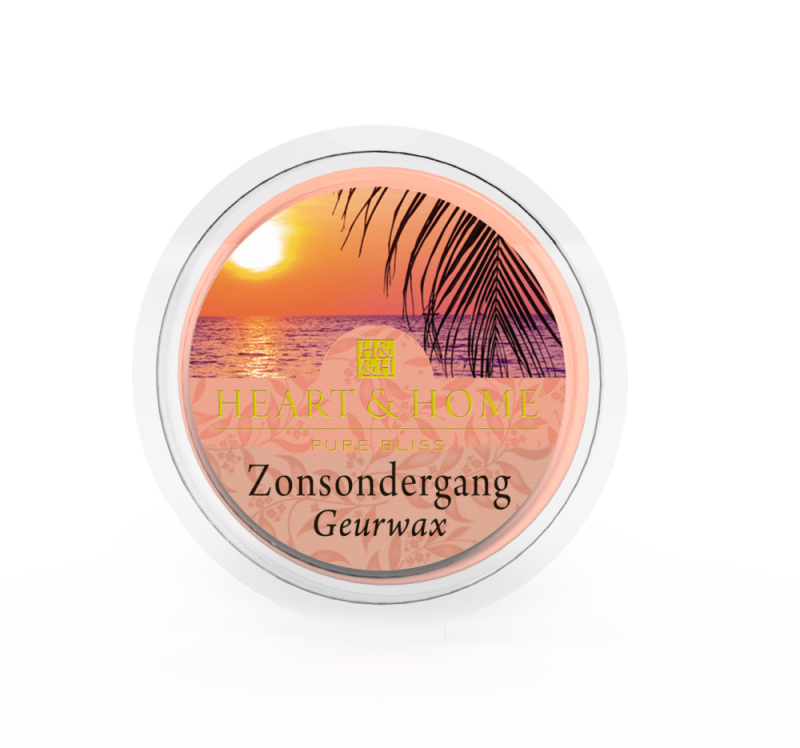 Heart & Home Geurwax - Zonsondergang 1st