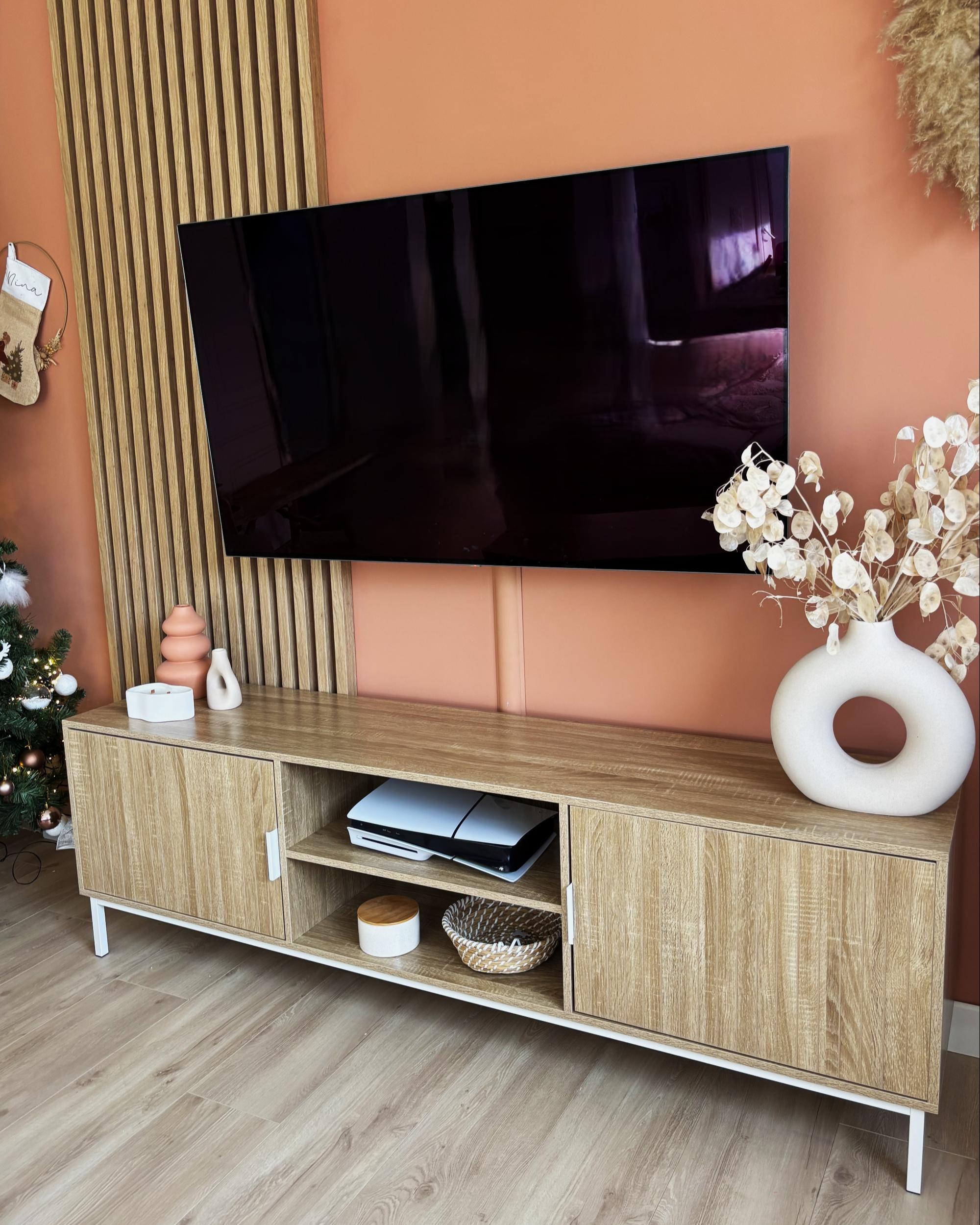 TV-meubel ROYALLA Lichtbruin