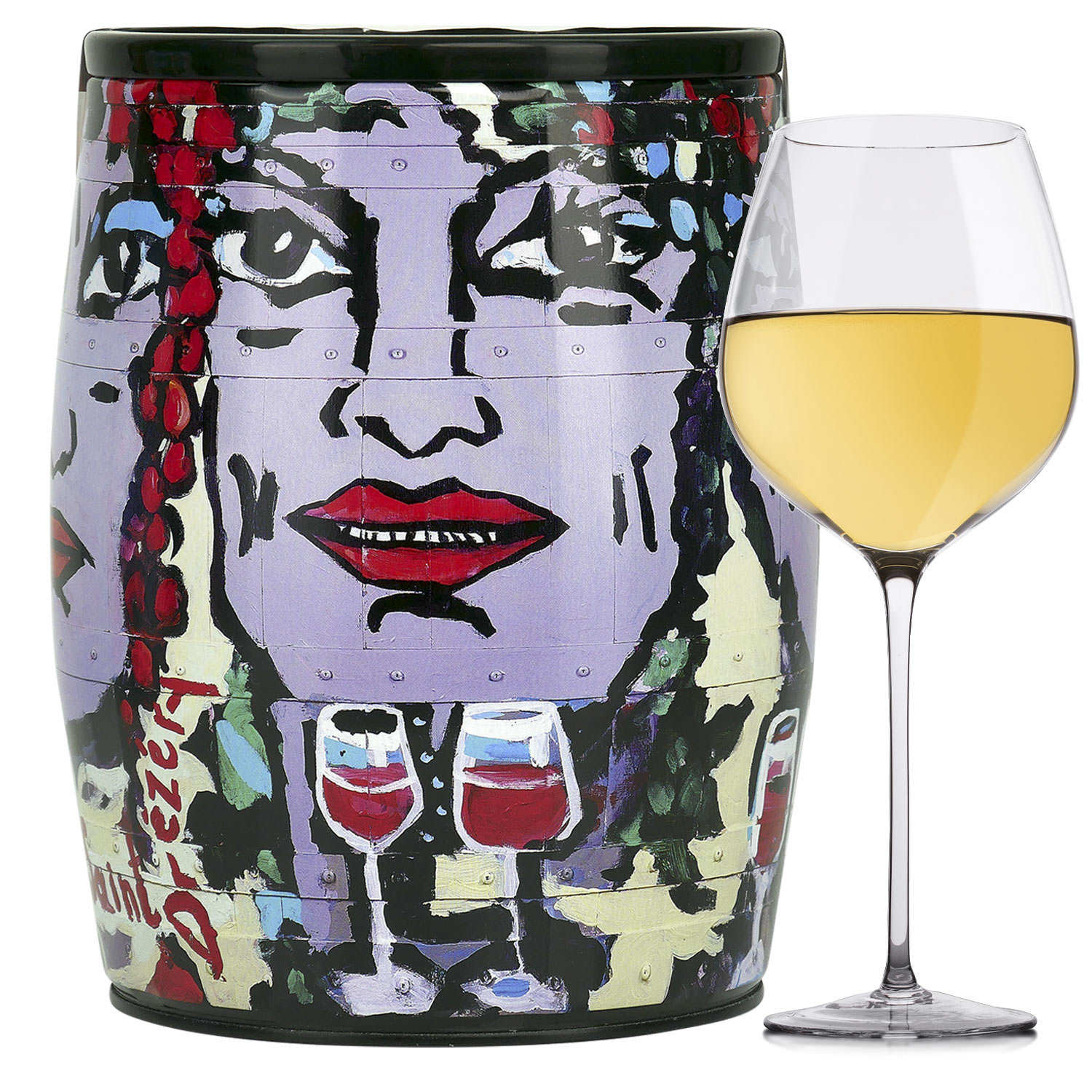 Bib'Art Lia Shvelidze vin blanc Le Benjamin de Puech Haut