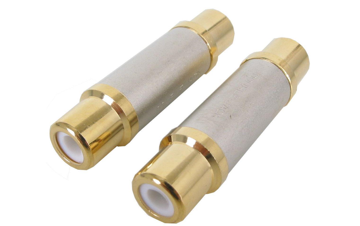 Audio-Adapter Cinch - CinchZur Verlängerung von Cinch Kabeln