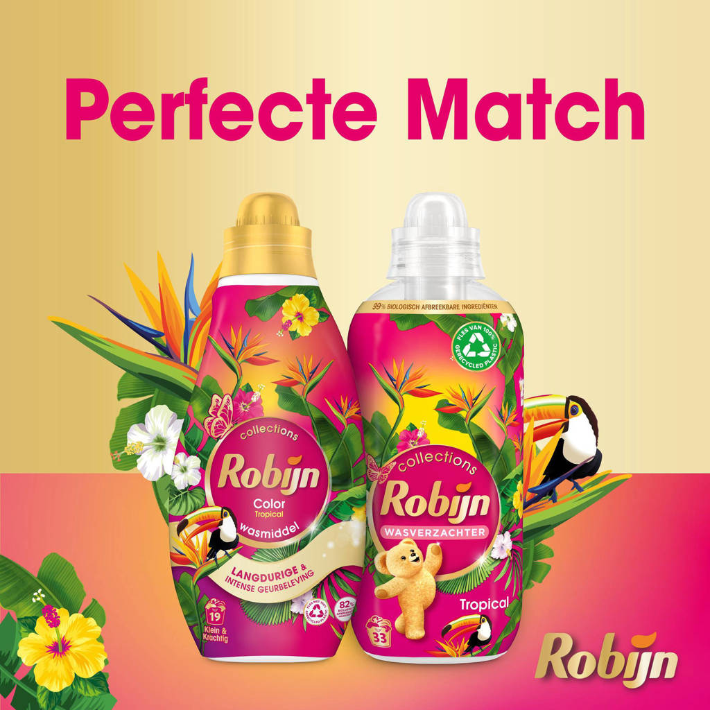 wasmiddel en wasverzachter pakket - Tropical - set van 5 - 60 wasbeurten