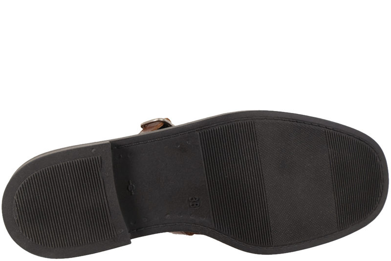 PAVEMENT JAMILA LOAFERS I BRUNT GLAT SKIND