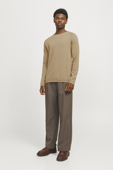 Jack & Jones beige heren trui