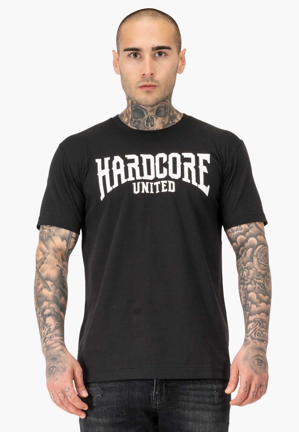 Hardcore United Herren T-Shirt normale Passform CLASSIC UNITED