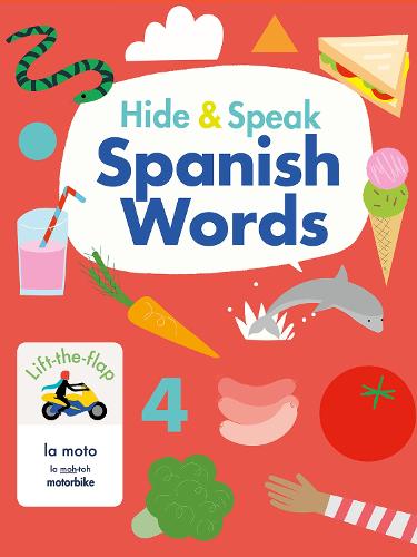 Hide & Speak Spanish Words - Hello Spanish! (Board book)