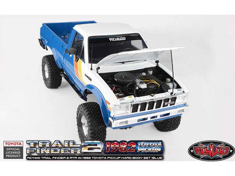 RC4WD Scale Crawler Trail Finder 2 1982 Toyota, RTR, 1:10, 1982 Toyota Pickup mit fester Karosserie