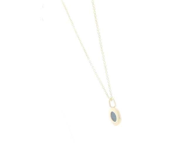 Unique And Co Ladies Unique And Co Sterling,Gold,Malc Pendnt Chain