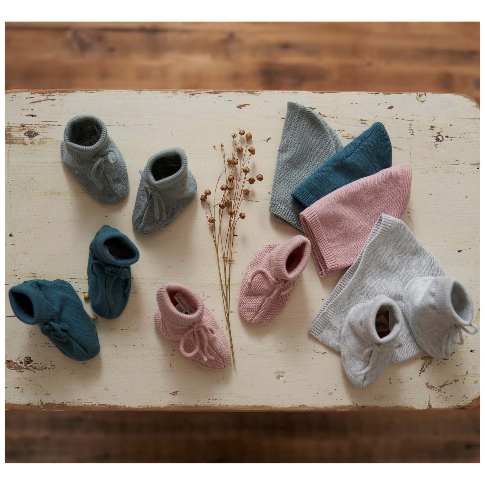 Prenatal newborn meisjes mutsje   roze