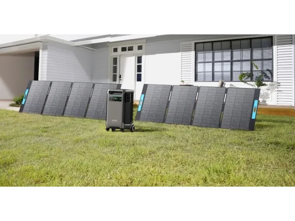 Anker SOLIX F3800 - Transportabel strømstation - AC 230 V - 6000 Watt - litiumjernfosfat - 3840 Wh - Wi-Fi, Bluetooth