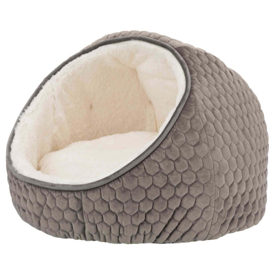 Trixie Kuschelhöhle Livia taupe-creme 45x33cm