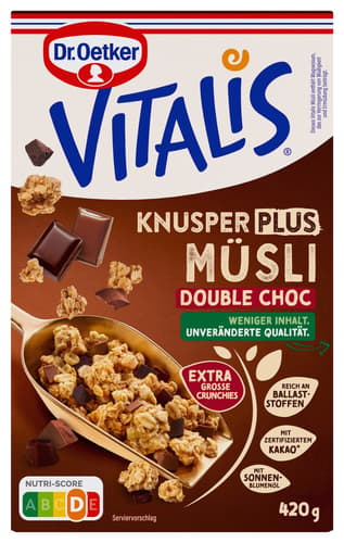 Vitalis KnusperPlus Double Choc