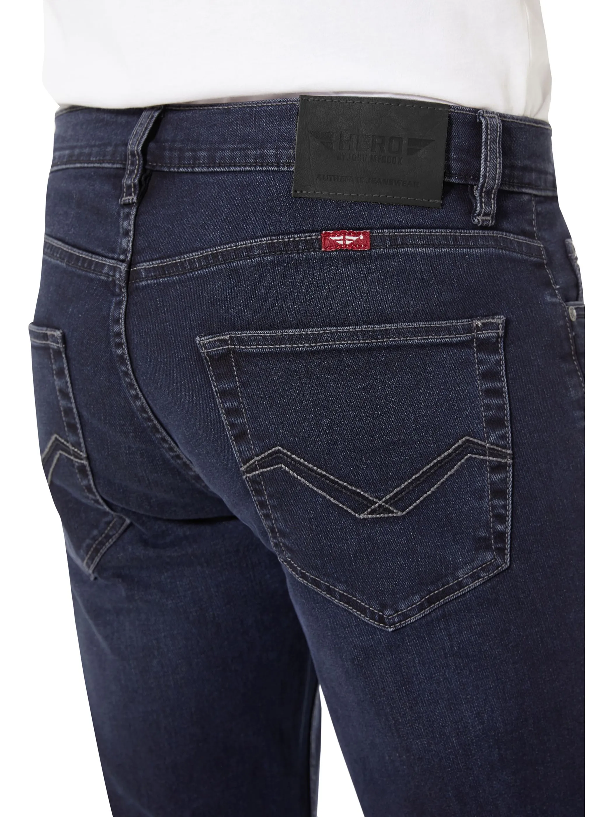 Herren Jeans Regular Straight Stretch