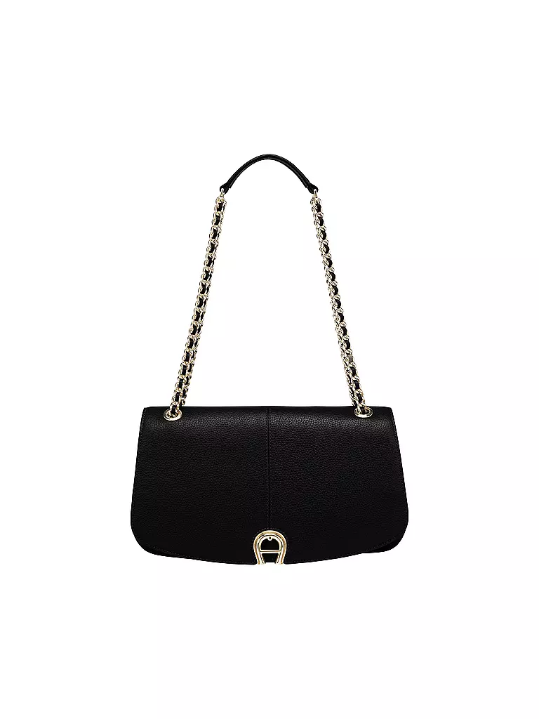 AIGNER Ledertasche - Umhängetasche MARCELLA Medium schwarz