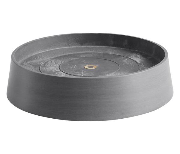 Ecopots Kunststoff-Untersetzer Oslo, rund, mit