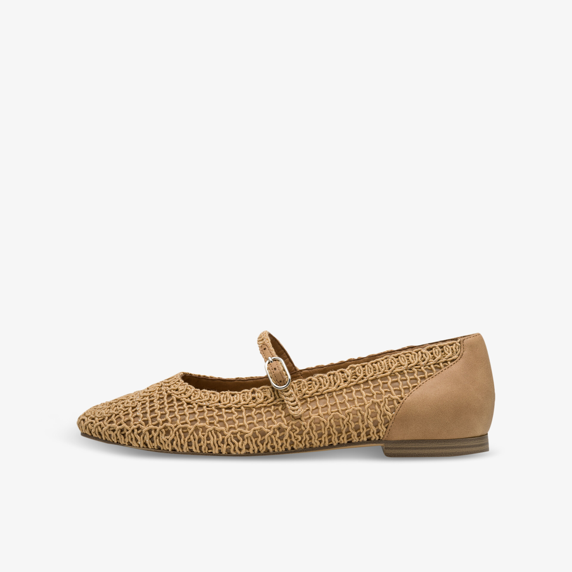 Tamaris Damen Ballerinas beige