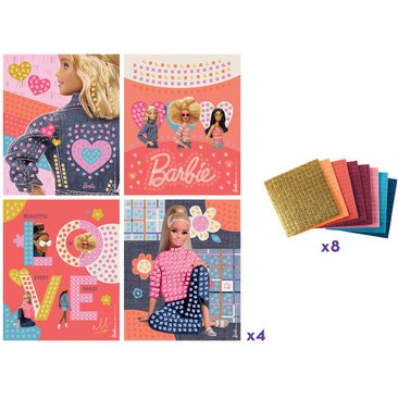 Creativ Mosaïque en mousse PHOTO MOSAICS Barbie