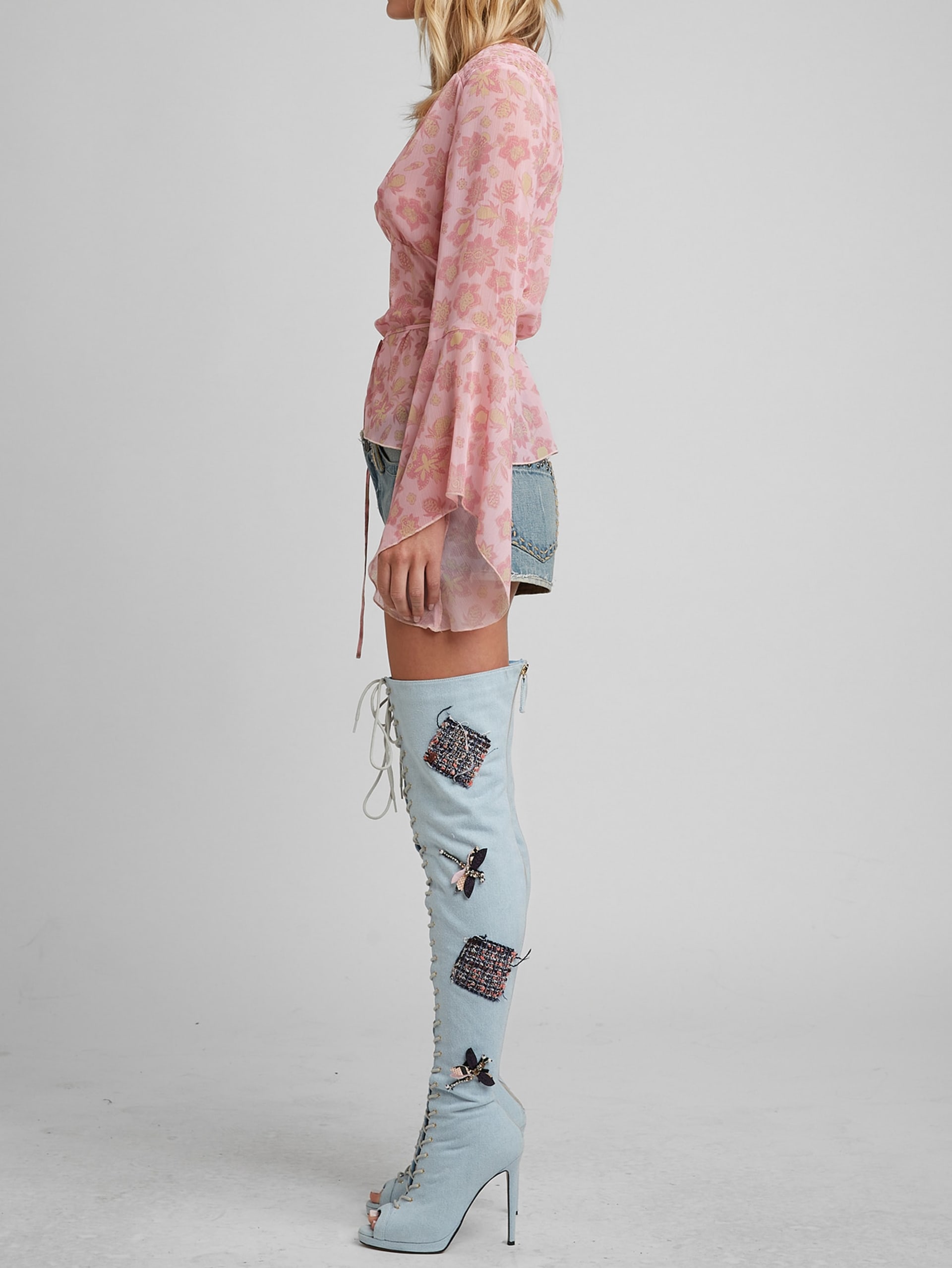 Top de chiffon