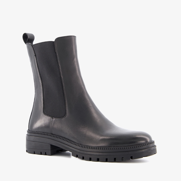 Hush Puppies leren dames chelsea boots