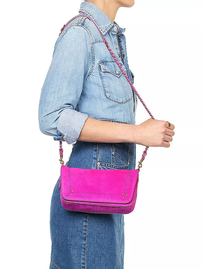 JEROME DREYFUSS Ledertasche - Mini Bag BOBI Small pink