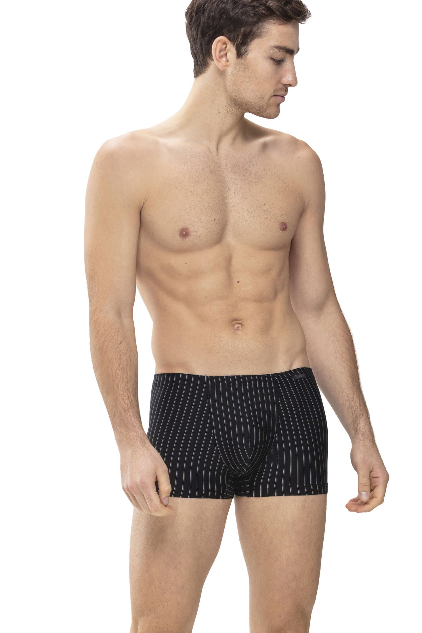 mey| Herren Shorty Streifen