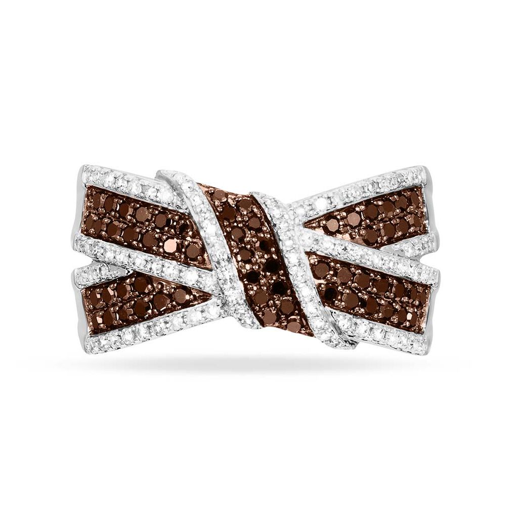 Bague Agnes Or Blanc Diamant