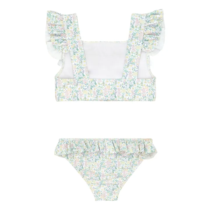 Minnow Maillot 2 Pièces Square Fleur | Vert