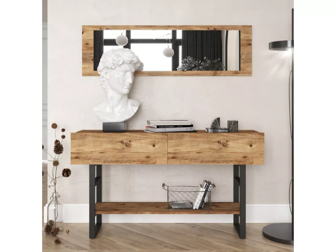 Console style industriel TARA