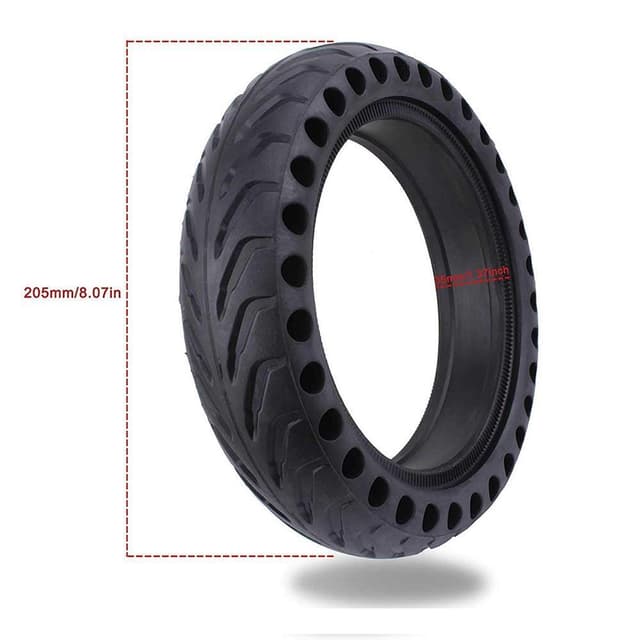 Ingen inflation Honeycomb dæk til Xiaomi Mijia M365 elektrisk scooter 2stk