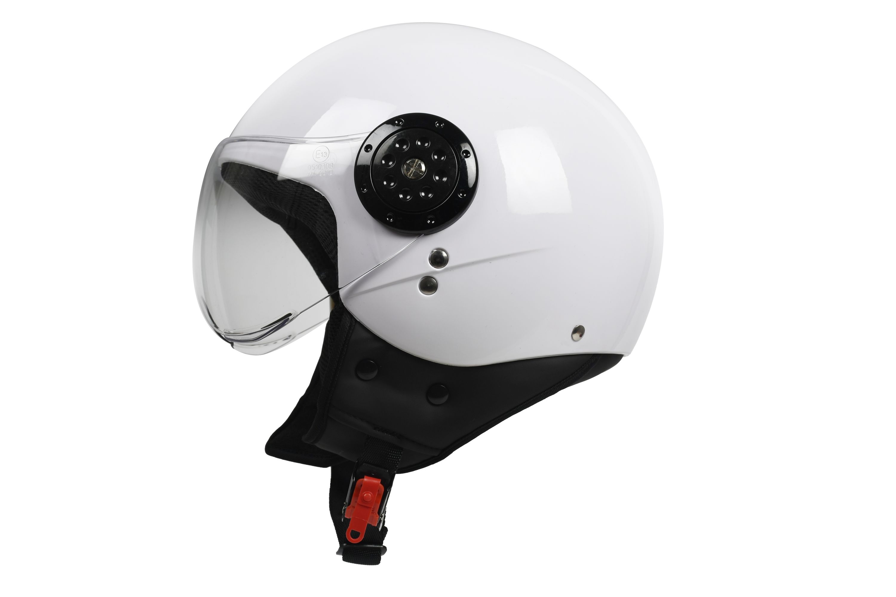 Motorrad Jethelm weiss Grösse 55/56