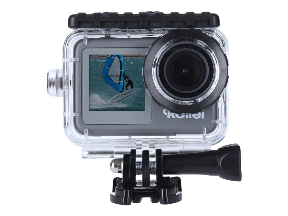 Rollei ActionCam 9S Plus - Action-kamera - 4K / 60 fps - 8.51 MP - Wi-Fi - undervands op til 40 m
