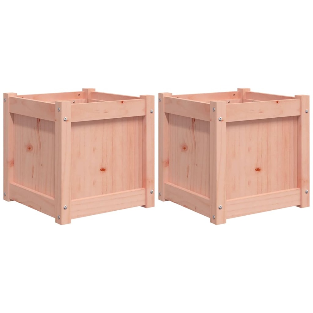 Jardinières 2 pcs bois massif douglas