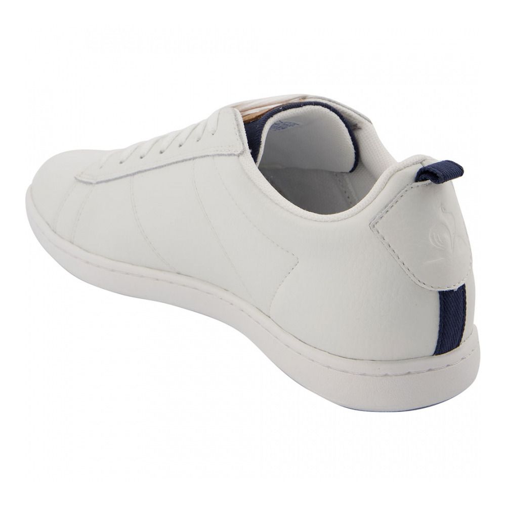 Le Coq Sportif COURTCLASSIC TWILL - Sneakers Homme optical white/tobacco brown