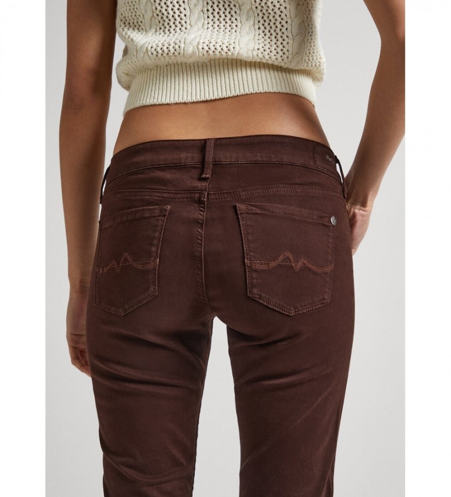 Calças Pepe Jeans Soho cor vinho