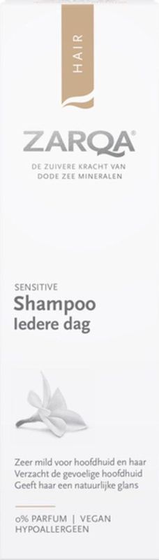 3x Zarqa Shampoo Sensitive Iedere Dag 200 ml