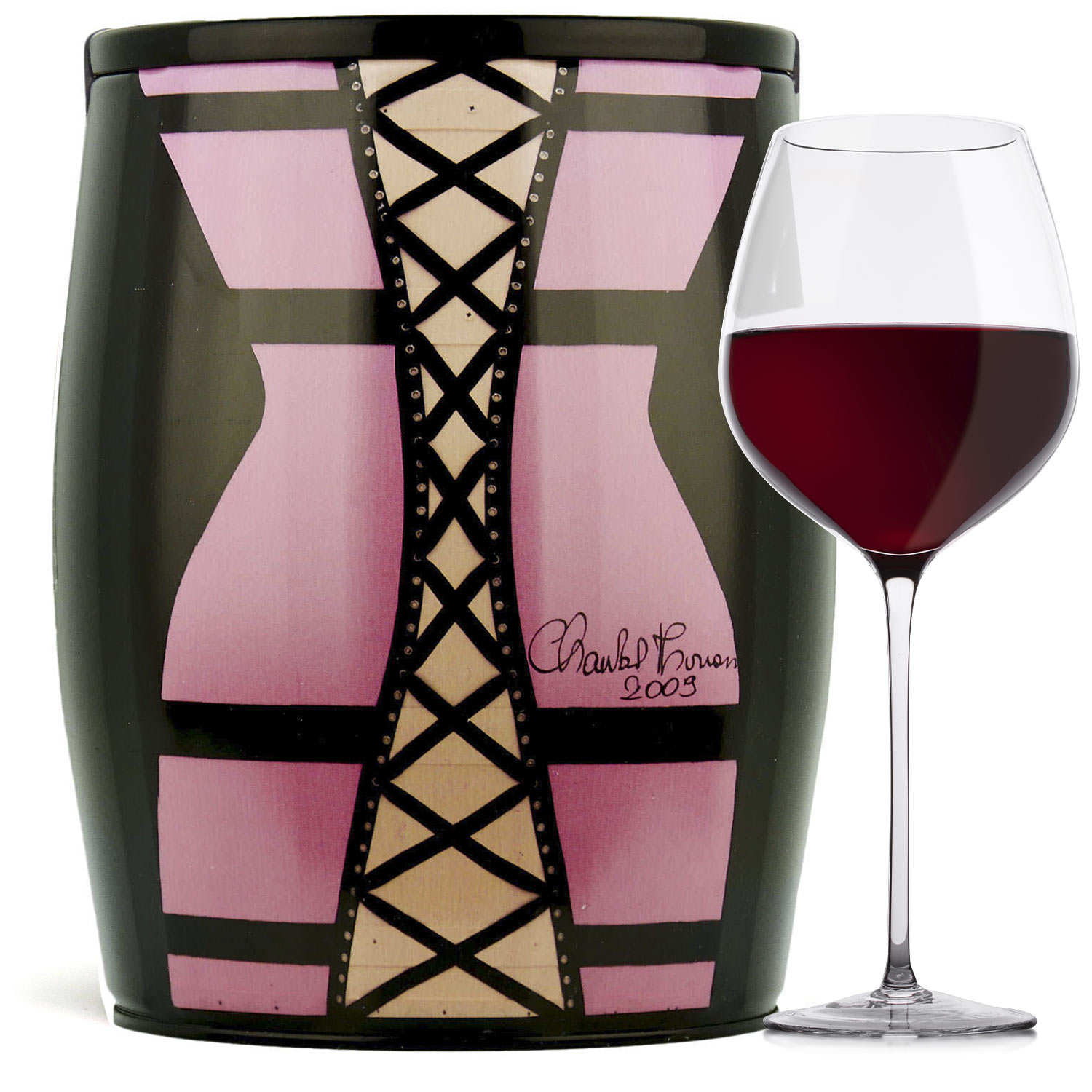 Bib'Art Chantal Thomass vin rouge Le Benjamin de Puech Haut