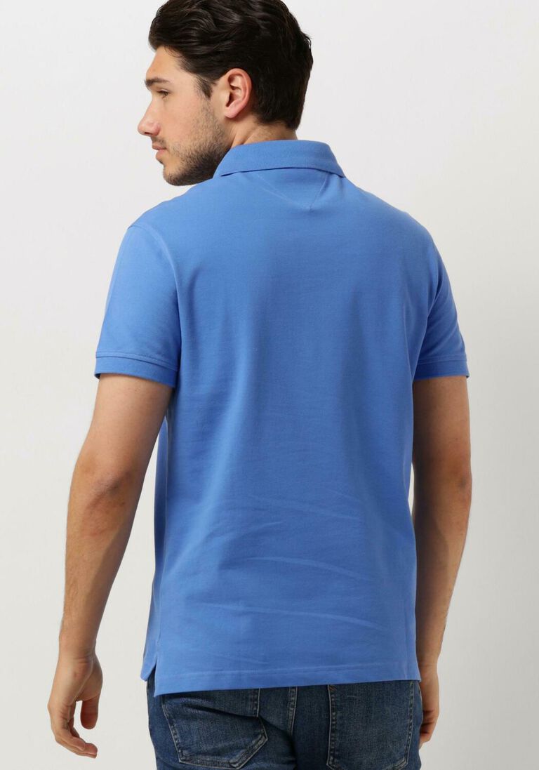 TOMMY HILFIGER blauwe tommy hilfiger polo 1985 slim polo